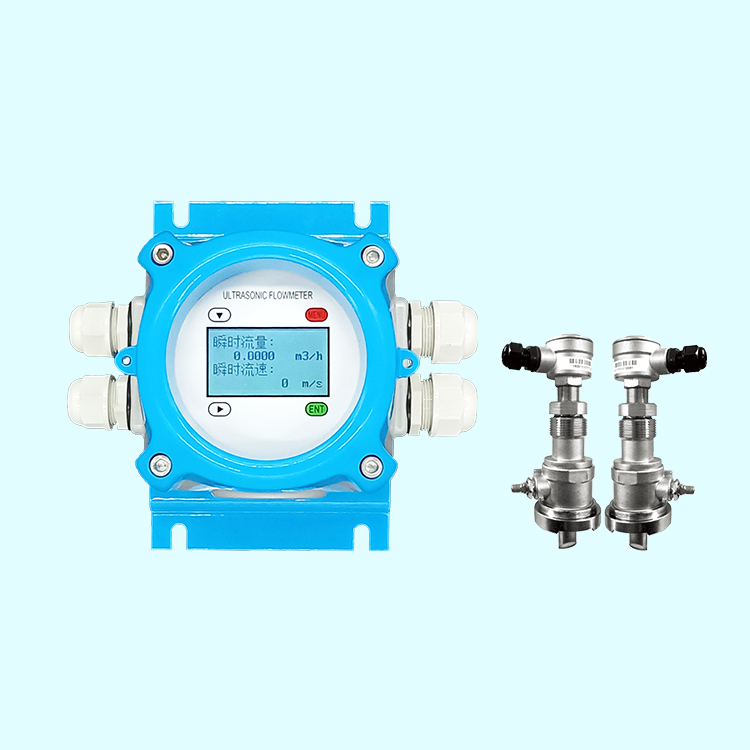 单声道电池供电IP68型超声波流量计插入式